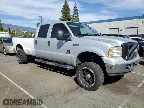 2007 Ford Super Duty F-250 XL with VIN 1FTSW21P47EB51628, listed as a Copart auction lot 74897594 with 297,617 mi miles and Salvage Title. Bid and sale history available at carsss.com. Image 4.