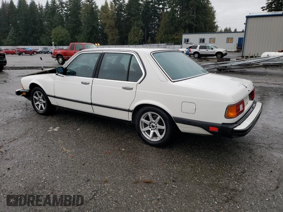 1985 BMW 7 Series 735i с VIN WBAFH8402F0970689, выставлен на аукционе Copart как лот 74534844 с пробегом 192 703 миль миль и Списание • Salvage title. История ставок и продаж доступна на DreamBid. Изображение 2.