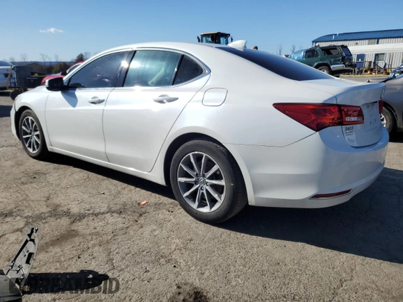 2019 Acura TLX with VIN 19UUB1F35KA002814, listed as a Copart auction lot 42057565 with 75,145 mi miles and Salvage Title. Bid and sale history available at carsss.com. Image 2.