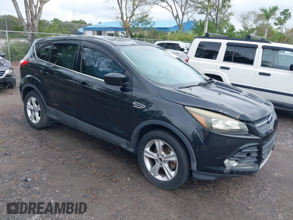 2014 Ford Escape SE z VIN 1FMCU0GX3EUC38084, wystawiony jako IAAI lot #38231507 z przebiegiem 157 955 mil mil oraz . Historia ofert i sprzedaży dostępna na DreamBid. Obrazek 1.