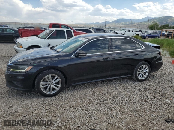2020 Volkswagen Passat SE with VIN 1VWSA7A36LC016422, listed as a Copart auction lot 59960405 with 103,521 mi miles and Salvage title. Bid and sale history available at DreamBid. Image 1.