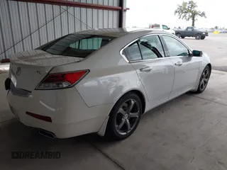 2010 Acura TL Tech with VIN 19UUA8F5XAA018664, listed as a IAAI auction lot 41746252 with 131,930 mi miles. Bid and sale history available at carsss.com. Image 4.