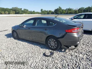 2017 Ford Fusion S with VIN 3FA6P0G75HR411128, listed as a Copart auction lot 52866405 with 80,706 mi miles and Non Repairable. Bid and sale history available at DreamBid. Image 2.