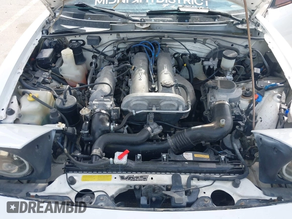 1992 Mazda MX-5 Miata with VIN JM1NA3513N0308521, listed as a IAAI auction lot 42225665 with 235,947 mi miles and . Bid and sale history available at DreamBid. Image 10.