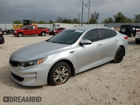 2017 Kia Optima LX z VIN 5XXGT4L33HG144798, wystawiony jako Copart lot #51534195 z przebiegiem 103 749 mil mil oraz Szkoda całkowita • Salvage title. Historia ofert i sprzedaży dostępna na DreamBid. Obrazek 1.