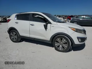 2015 Kia Sportage EX with VIN KNDPCCAC5F7711158, listed as a Copart auction lot 45670445 with 174,463 mi miles and Salvage title. Bid and sale history available at DreamBid. Image 4.