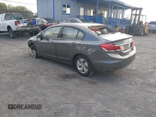 2013 Honda Civic LX z VIN 2HGFB2F57DH594625, wystawiony jako IAAI lot #41792282 z przebiegiem 98 660 mil mil oraz . Historia ofert i sprzedaży dostępna na DreamBid. Obrazek 3.
