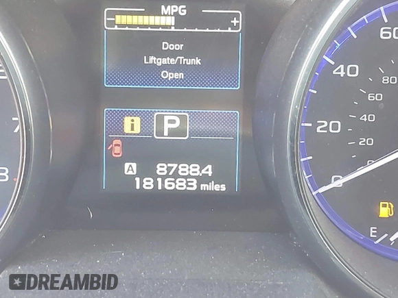 2015 Subaru Legacy Premium with VIN 4S3BNAC64F3063545, listed as a IAAI auction lot 42579358 with 181,683 mi miles and . Bid and sale history available at DreamBid. Image 16.