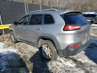 2014 Jeep Cherokee Latitude with VIN 1C4PJMCS0EW298375, listed as a Copart auction lot 41837255 with 123,517 mi miles and Salvage Title. Bid and sale history available at carsss.com. Image 2.