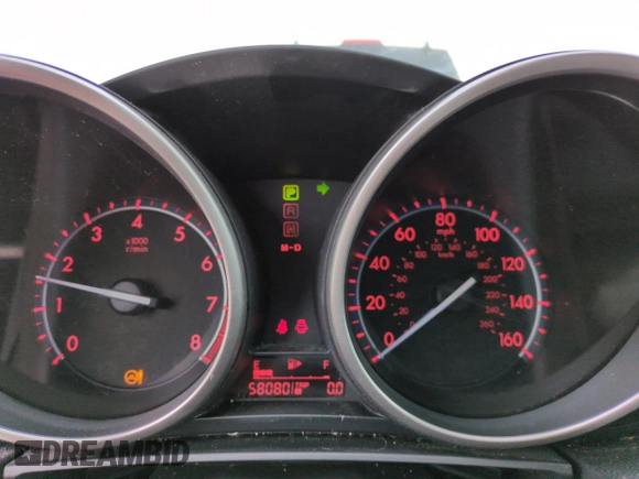 2010 Mazda 3 S Sport with VIN JM1BL1H50A1263400, listed as a Copart auction lot 50200455 with 58,080 mi miles and Salvage Title. Bid and sale history available at DreamBid. Image 9.