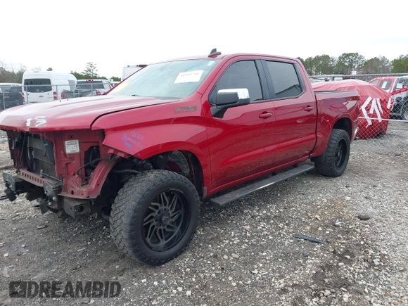 2019 Chevrolet Silverado 1500 LT with VIN 3GCUYDED7KG127193, listed as a IAAI auction lot 41553711 with 102,841 mi miles. Bid and sale history available at carsss.com. Image 18.