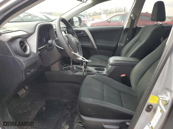 2017 Toyota RAV4 LE with VIN 2T3BFREV2HW585168, listed as a Copart auction lot 54455165 with 131,673 mi miles and Clean Title. Bid and sale history available at carsss.com. Image 7.