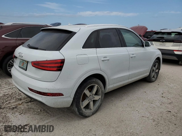 2015 Audi Q3 Prestige with VIN WA1FFCFS5FR013568, listed as a Copart auction lot 75421484 with Not provided miles and Salvage title. Bid and sale history available at DreamBid. Image 3.