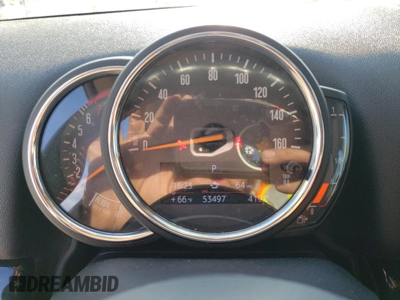 2021 MINI Countryman Cooper S with VIN WMZ83BR09M3M75594, listed as a Copart auction lot 88805185 with 53,497 mi miles and Salvage title. Bid and sale history available at DreamBid. Image 9.