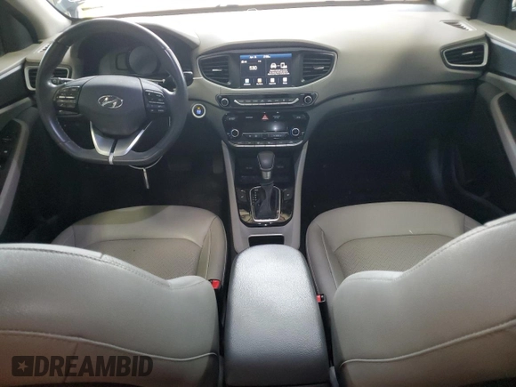 2017 Hyundai Ioniq Limited with VIN KMHC85LC7HU020819, listed as a Copart auction lot 53632155 with 72,404 mi miles and Clean Title. Bid and sale history available at DreamBid. Image 8.