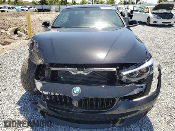 2018 BMW 4 Series 430i with VIN WBA4Z1C53JEC60921, listed as a Copart auction lot 50868155 with 76,229 mi miles and Salvage title. Bid and sale history available at DreamBid. Image 5.