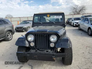 1985 Jeep CJ with VIN 1JCUM87A9FT002791, listed as a Copart auction lot 42563655 with 49,934 mi miles and Salvage Title. Bid and sale history available at carsss.com. Image 5.