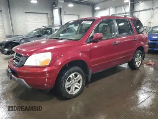 2005 Honda Pilot EX-L with VIN 5FNYF185X5B047522, listed as a Copart auction lot 55839695 with 237,707 mi miles and Salvage title. Bid and sale history available at DreamBid. Image 1.