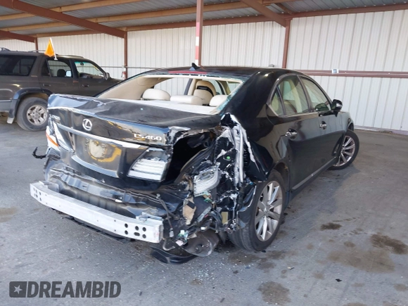 2010 Lexus LS 460 with VIN JTHBL5EF0A5096581, listed as a IAAI auction lot 42119621 with 115,585 mi miles and . Bid and sale history available at DreamBid. Image 4.