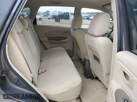 2007 Hyundai Tucson SE with VIN KM8JN12D07U520418, listed as a Copart auction lot 41568235 with 64,256 mi miles and Salvage Title. Bid and sale history available at carsss.com. Image 11.