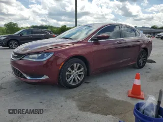 2015 Chrysler 200 Limited with VIN 1C3CCCAB9FN732729, listed as a Copart auction lot 54241655 with 158,812 mi miles and Salvage Title. Bid and sale history available at carsss.com. Image 1.