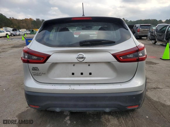 2022 Nissan Rogue Sport S with VIN JN1BJ1AV7NW342851, listed as a Copart auction lot 84307514 with 49,369 mi miles and Salvage Title. Bid and sale history available at carsss.com. Image 6.