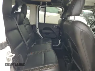 2021 Jeep Wrangler Unlimited Sahara Altitude with VIN 1C4HJXEG1MW586273, listed as a Copart auction lot 61723485 with 76,236 mi miles and Salvage title. Bid and sale history available at DreamBid. Image 11.