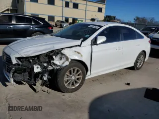 2019 Hyundai Sonata SE with VIN 5NPE24AF6KH748347, listed as a Copart auction lot 43651065 with 101,335 mi miles and Salvage Title. Bid and sale history available at carsss.com. Image 1.
