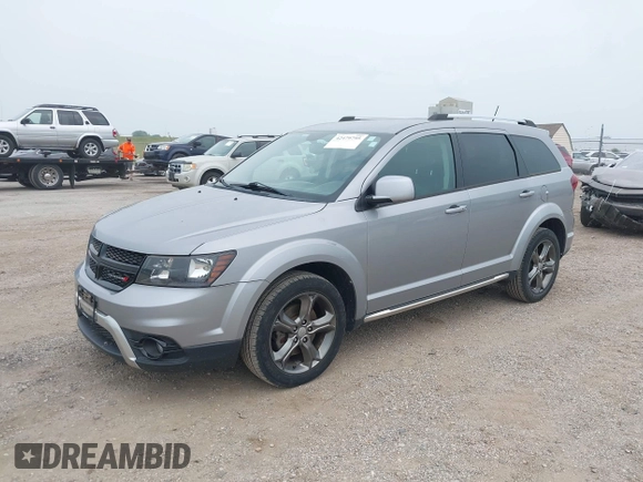 2015 Dodge Journey Crossroad with VIN 3C4PDDGG6FT749345, listed as a IAAI auction lot 42479795 with 108,392 mi miles and . Bid and sale history available at DreamBid. Image 2.