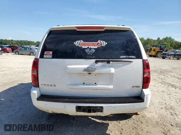 2011 Chevrolet Tahoe LT with VIN 1GNSCBE00BR384002, listed as a Copart auction lot 57985005 with 224,724 mi miles and Salvage title. Bid and sale history available at DreamBid. Image 6.