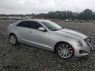 2015 Cadillac ATS Sedan Luxury RWD with VIN 1G6AB5RA9F0105705, listed as a Copart auction lot 71349974 with 124,081 mi miles and Salvage Title. Bid and sale history available at carsss.com. Image 4.