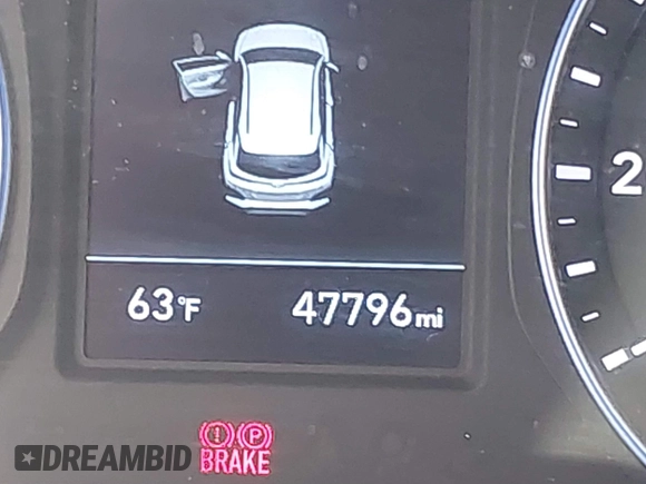 2020 Hyundai Kona SEL with VIN KM8K2CAA0LU401200, listed as a IAAI auction lot 41883466 with 47,796 mi miles and . Bid and sale history available at DreamBid. Image 15.