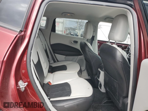 2021 Jeep Compass Limited with VIN 3C4NJDCBXMT537779, listed as a Copart auction lot 50303925 with 27,913 mi miles and Non Repairable. Bid and sale history available at DreamBid. Image 11.