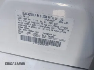 2014 Infiniti Q50 Premium with VIN JN1BV7AP8EM674009, listed as a IAAI auction lot 42598117 with 158,411 mi miles and . Bid and sale history available at DreamBid. Image 9.