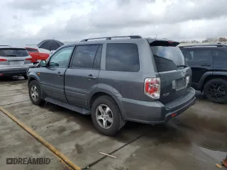 2007 Honda Pilot EX-L with VIN 5FNYF28627B022325, listed as a Copart auction lot 84877754 with 110,766 mi miles and Salvage Title. Bid and sale history available at carsss.com. Image 2.