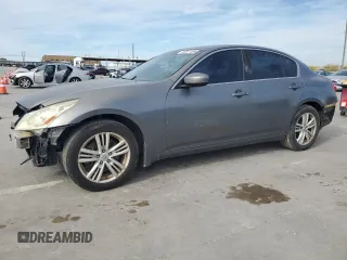 2012 Infiniti G25 Journey with VIN JN1DV6AP6CM812369, listed as a Copart auction lot 82671594 with 170,604 mi miles and Clean Title. Bid and sale history available at DreamBid. Image 1.