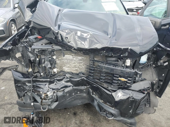 2019 Chevrolet Silverado 1500 Custom with VIN 1GCRYBEH2KZ401848, listed as a Copart auction lot 72706374 with Not Provided miles and Salvage Title. Bid and sale history available at DreamBid. Image 11.