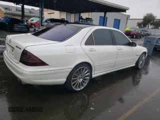 2004 Mercedes-Benz S 55 AMG with VIN WDBNG74J94A397588, listed as a Copart auction lot 85260014 with Not Provided miles and Clean Title. Bid and sale history available at DreamBid. Image 3.