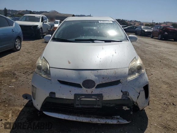 2015 Toyota Prius Four with VIN JTDKN3DU9F0475101, listed as a Copart auction lot 61966235 with 216,518 mi miles and Salvage title. Bid and sale history available at DreamBid. Image 5.