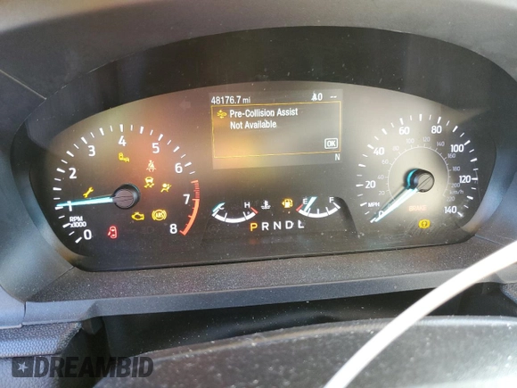 2021 Ford Explorer with VIN 1FMSK7BH4MGB64181, listed as a Copart auction lot 42356395 with 48,176 mi miles and Salvage title. Bid and sale history available at DreamBid. Image 9.