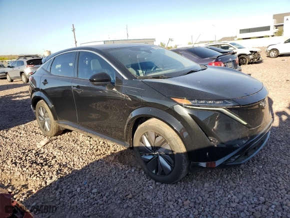 2023 Nissan ARIYA ENGAGE with VIN JN1AF0BA4PM400948, listed as a Copart auction lot 53458204 with 16,472 mi miles and Salvage Title. Bid and sale history available at carsss.com. Image 4.