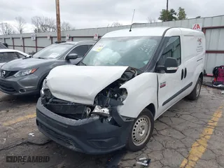 2017 Ram ProMaster City Cargo Van Tradesman with VIN ZFBERFAB7H6E80597, listed as a IAAI auction lot 41730070 with 244,662 mi miles. Bid and sale history available at carsss.com. Image 2.