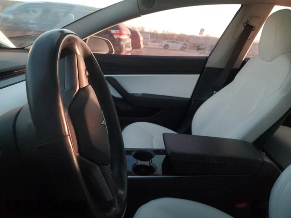 2018 Tesla Model 3 Long Range Battery with VIN 5YJ3E1EBXJF112175, listed as a Copart auction lot 83493824 with Not Provided miles and Salvage Title. Bid and sale history available at DreamBid. Image 7.