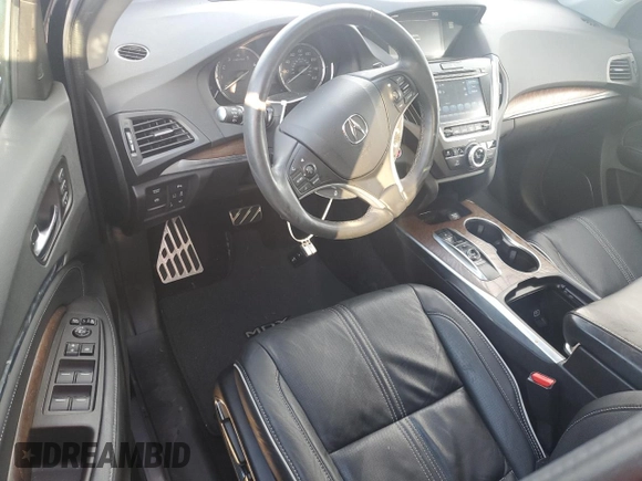 2020 Acura MDX Sport Hybrid w/Advance Pkg with VIN 5J8YD7H75LL000291, listed as a Copart auction lot 74249384 with 0 mi miles and Non Repairable. Bid and sale history available at carsss.com. Image 8.