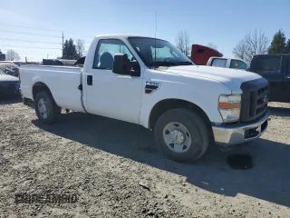 2008 Ford F-250 with VIN 1FTSF20R08EB11969, listed as a Copart auction lot 46928275 with 126,135 mi miles and Salvage title. Bid and sale history available at DreamBid. Image 4.
