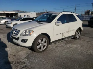 2009 Mercedes-Benz M 3.5L with VIN 4JGBB56E79A521240, listed as a Copart auction lot 80258664 with 47,969 mi miles and Salvage Title. Bid and sale history available at carsss.com. Image 1.