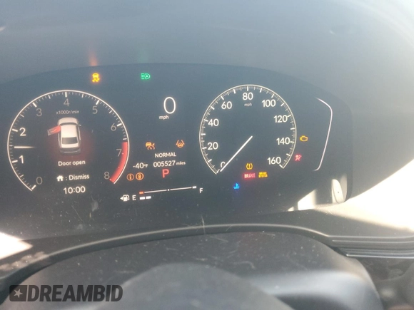 2025 Honda Civic Sport with VIN 2HGFE2F59SH539467, listed as a Copart auction lot 52300485 with 5,527 mi miles and Salvage title. Bid and sale history available at DreamBid. Image 9.