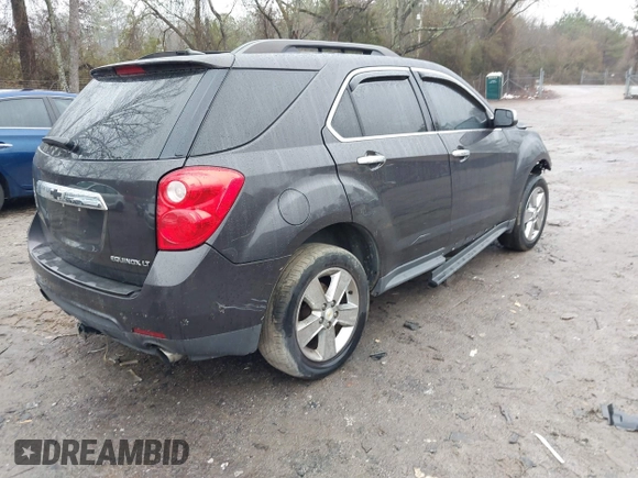 2014 Chevrolet Equinox LT with VIN 2GNFLBE31E6377944, listed as a IAAI auction lot 41386096 with 124,733 mi miles. Bid and sale history available at carsss.com. Image 4.