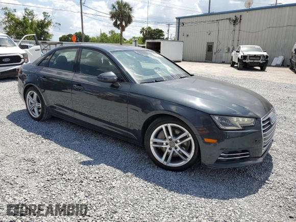 2017 Audi A4 Premium with VIN WAUGNAF40HN019644, listed as a Copart auction lot 55130865 with 84,117 mi miles and Clean Title. Bid and sale history available at carsss.com. Image 4.