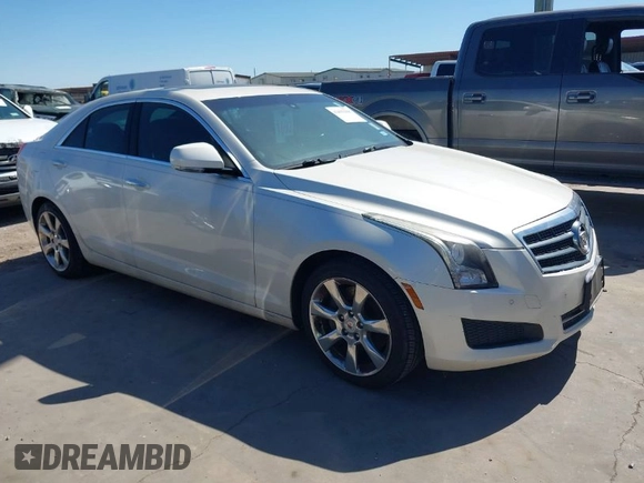 2013 Cadillac ATS Luxury z VIN 1G6AB5RA5D0177515, wystawiony jako IAAI lot #42093108 z przebiegiem 178 718 mil mil oraz . Historia ofert i sprzedaży dostępna na DreamBid. Obrazek 1.